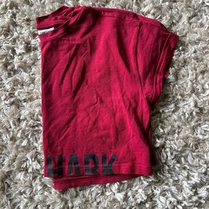 Gymshark crop shirt
